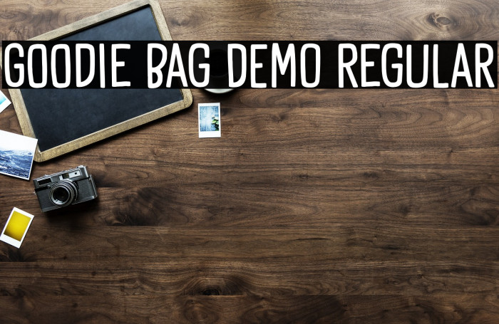 Goodie Bag DEMO Regular Font examples