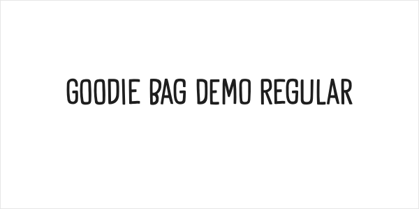Goodie Bag DEMO Regular Logo