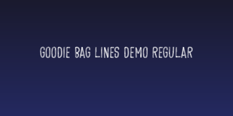 Goodie Bag Lines DEMO Regular Social Header