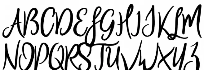 Goodies Regular Font UPPERCASE