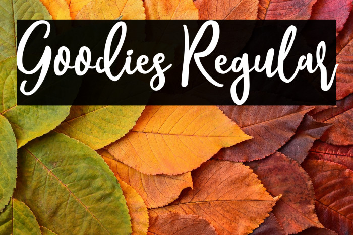 Goodies Regular Example 2