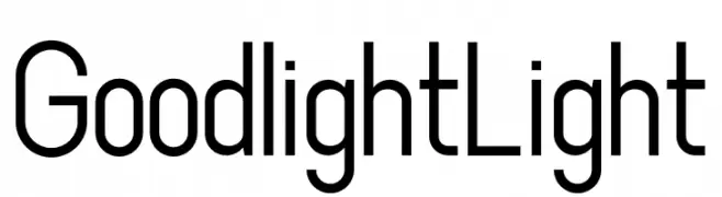 Goodlight Light  Frei Schriftart Herunterladen