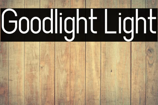 Goodlight Light Example 1