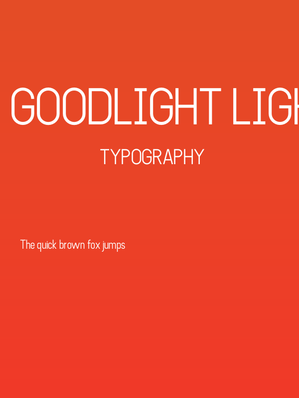 Goodlight Light Poster