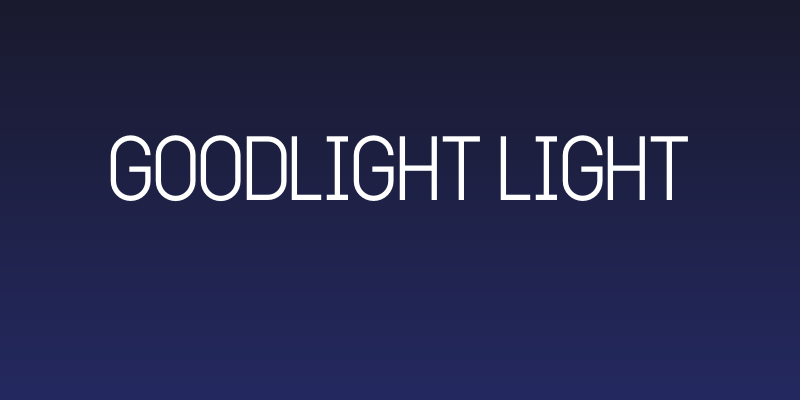 Goodlight Light Social Header