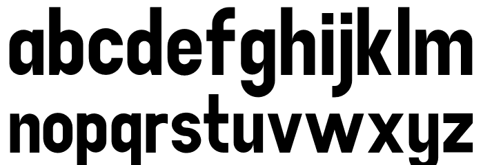 Goodlight Font LOWERCASE