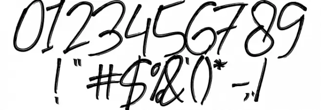 Goodlights Font OTHER CHARS