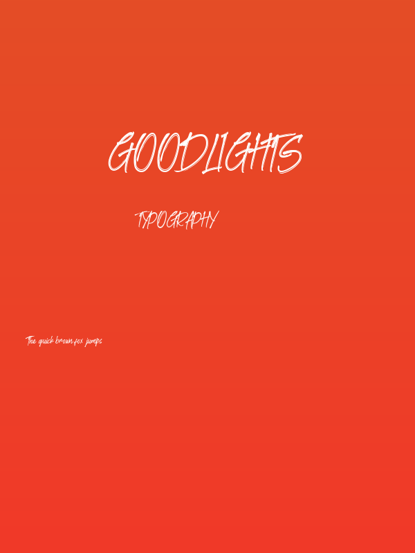 Goodlights Poster