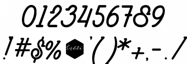 Goodline-Free Font OTHER CHARS