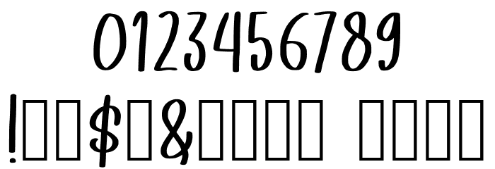 Goodlock Font OTHER CHARS