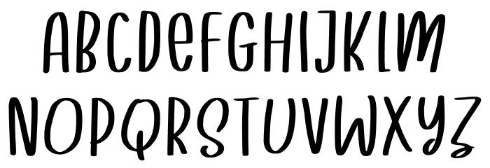 Goodlock Font LOWERCASE