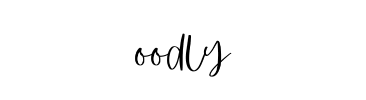 Goodly  Frei Schriftart Herunterladen