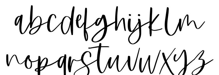 Goodly Font LOWERCASE