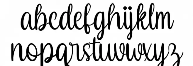 Goodness Cakes Demo Schriftart Kleinbuchstaben
