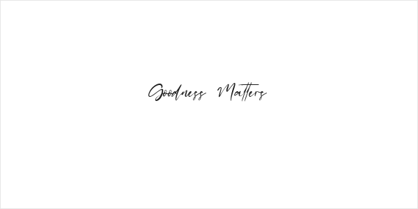 Goodness Matters Logo
