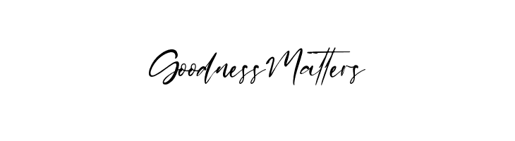 GoodnessMatters  Скачать бесплатные шрифты