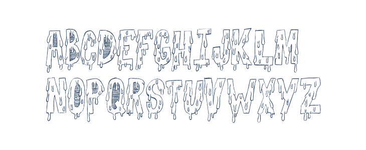 GoodnightFreak-Regular Lowercase