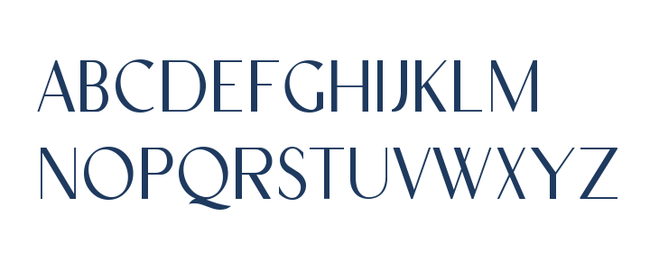 GoodnightLondonSans-Regular Lowercase