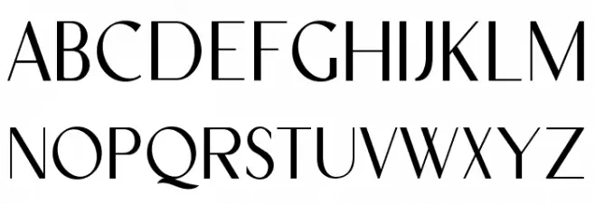 GoodnightLondonSans-Regular Caratteri MINUSCOLO