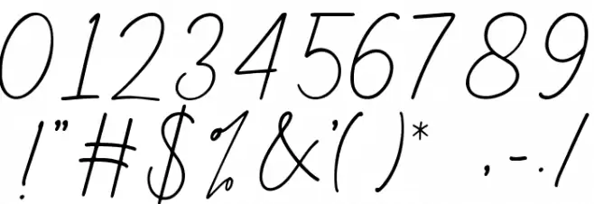 GoodnightLondonScript-Regular خط محارف أخرى