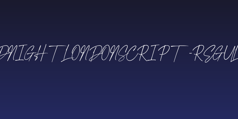 GoodnightLondonScript-Regular Social Header