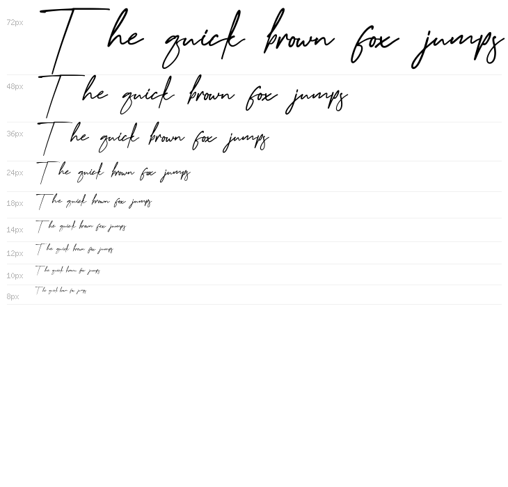 GoodnightLondonScript-Regular Waterfall