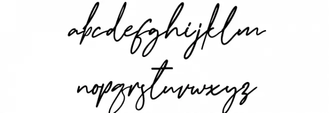 GoodnightLondonScript-Regular خط أحرف صغيرة