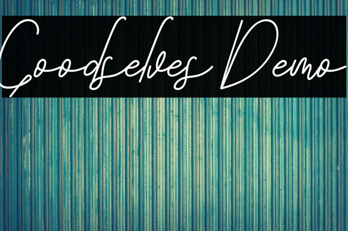Goodselves Demo Example 2