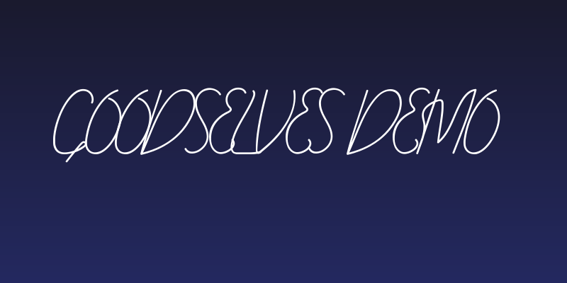 Goodselves Demo Social Header