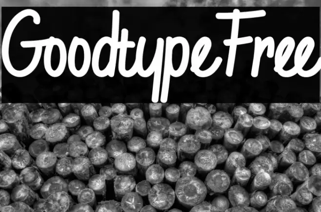 Goodtype-Free Font examples