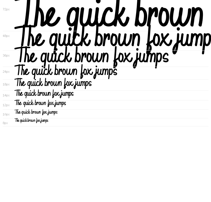 Goodtype-Free Waterfall