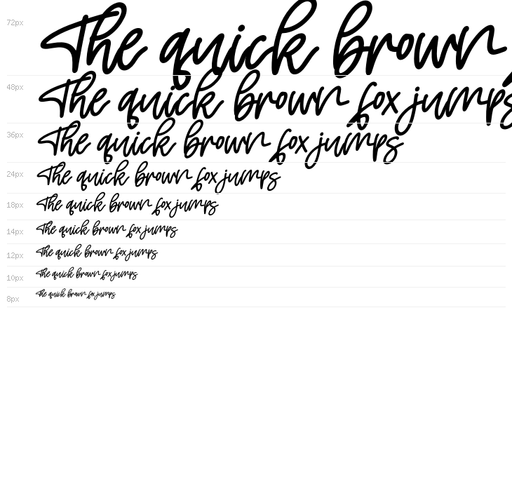 Goodvibes Italic Waterfall