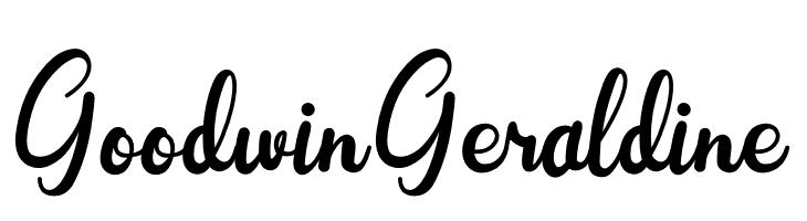 Goodwin Geraldine  नि: शुल्क फ़ॉन्ट्स डाउनलोड