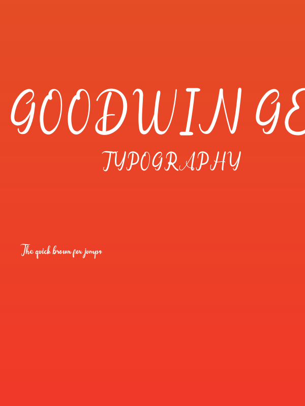 Goodwin Geraldine Poster