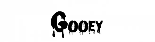 Gooey  Fuentes Gratis Descargar