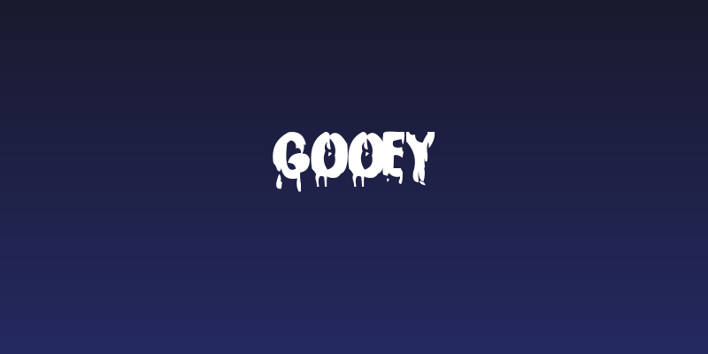 Gooey Social Header