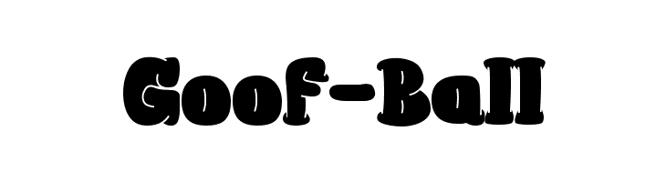 Goof-Ball  Descarca Fonturi Gratis