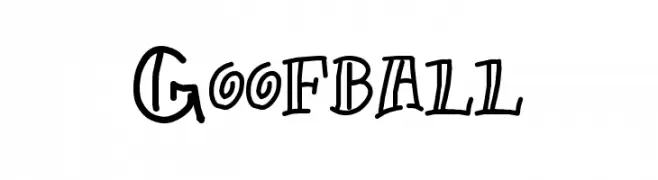 Goofball  नि: शुल्क फ़ॉन्ट्स डाउनलोड