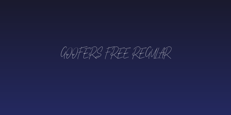 Goofers Free Regular Social Header