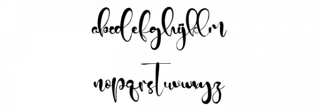Goofies Font LOWERCASE