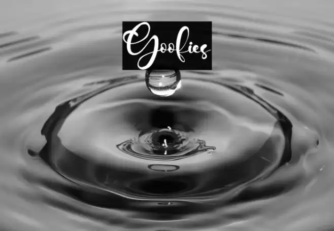 Goofies Font examples