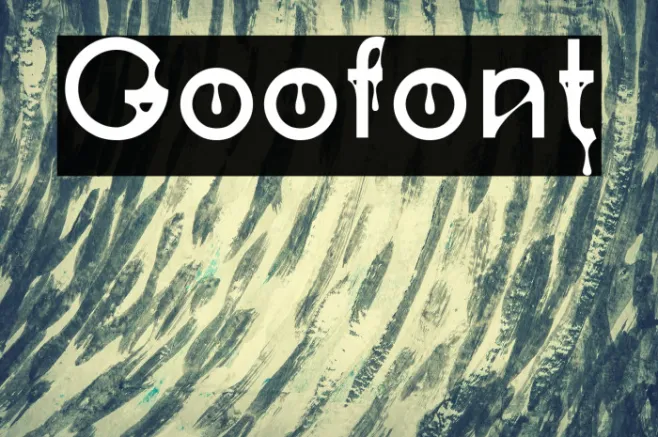 Goofont Example 2