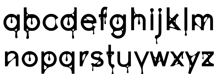 Goofont Font LOWERCASE