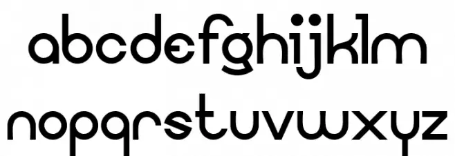 Googee Font LOWERCASE