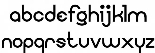 Googee Font LOWERCASE