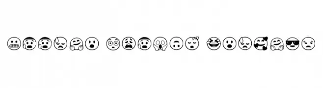 Google Emojis Regular  Frei Schriftart Herunterladen