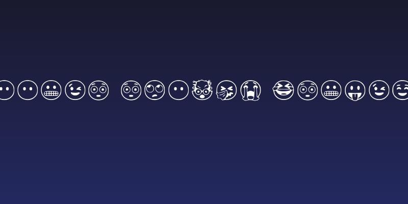 Google Emojis Regular Social Header