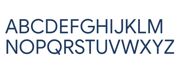 Google Sans Flex Regular Uppercase