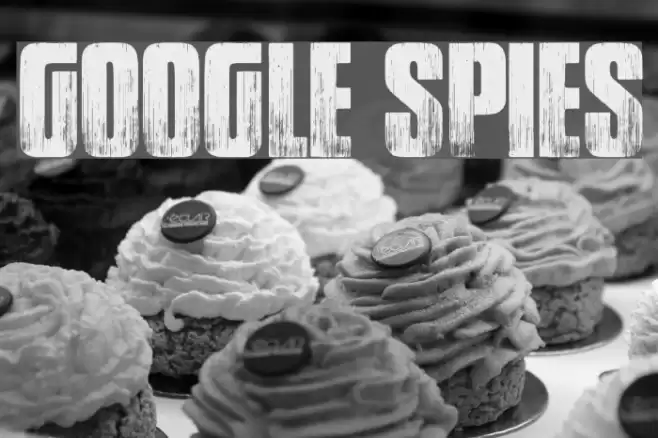 Google spies Font examples