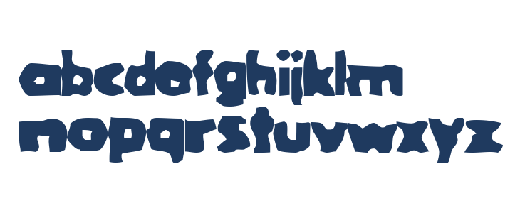 Goola Black Lowercase